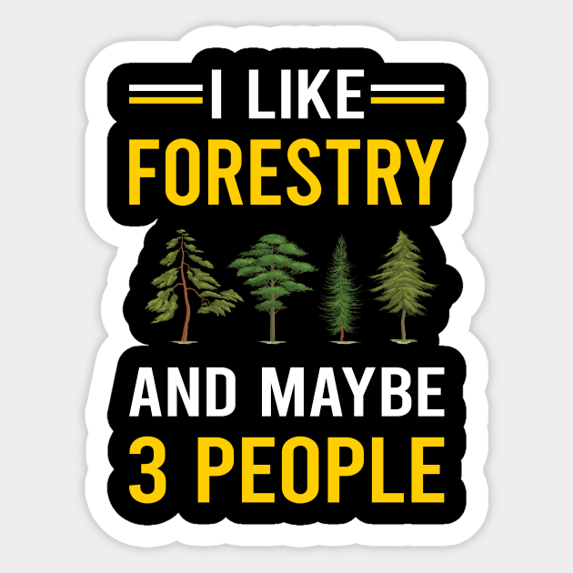 3 People Forestry Sticker by Good Day